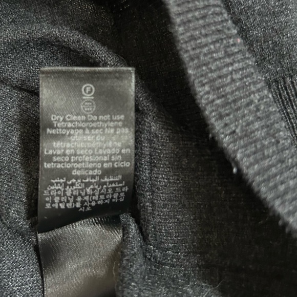 Men's John Varvatos Cotton Blend Charcoal V-Neck Sweater Size Large - Picture 8 of 13